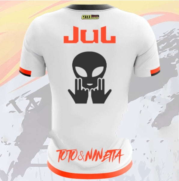Maillot JUL D'Or et de Platine Orange