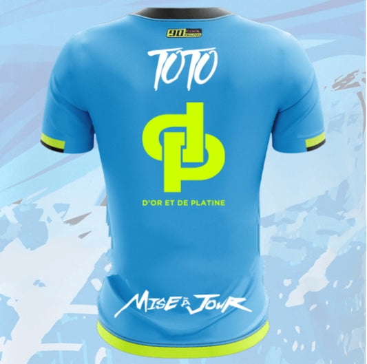 Maillot Jul Bleu Décennie