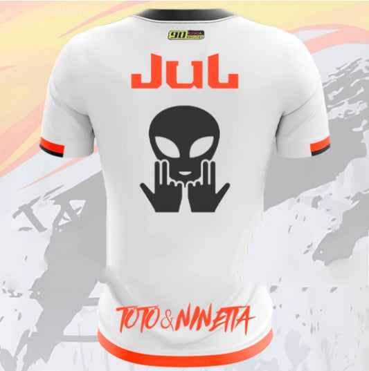 Maillot JUL D'Or et de Platine Orange